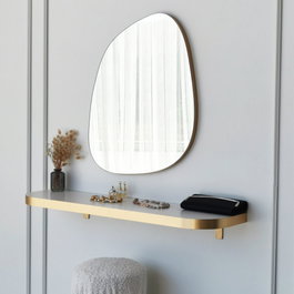 Hanah Home Espejo Soho Dorado